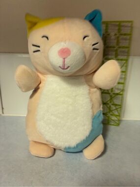 Squishmallow, Hug Mees, Plush Small Pet Cozy Cat Toy 9”